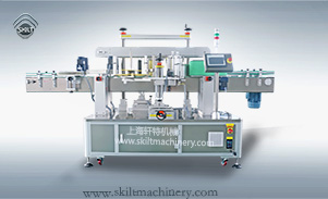 漱口水雙面貼標機定制