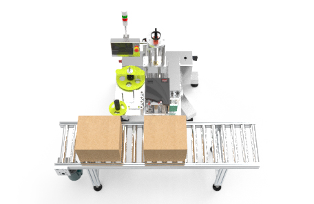 紙箱平面打印貼標機