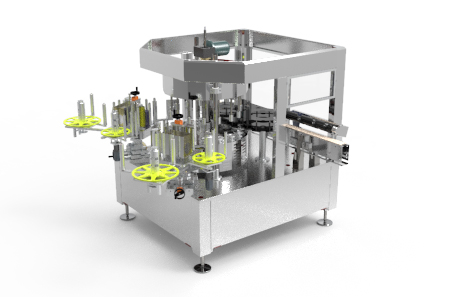 全自動回轉式不干膠貼標機-XTHZ-720J型