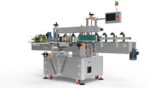 雙面不干膠貼標機+卷標機構定制