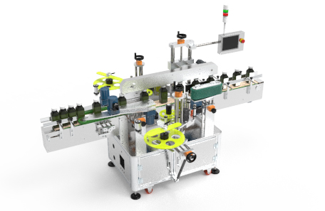 方瓶雙面貼標機