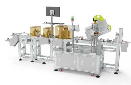 雙工位分頁貼標機