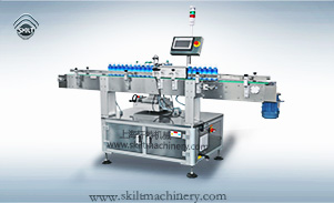 立式圓瓶滴管貼標(biāo)機(jī)定制